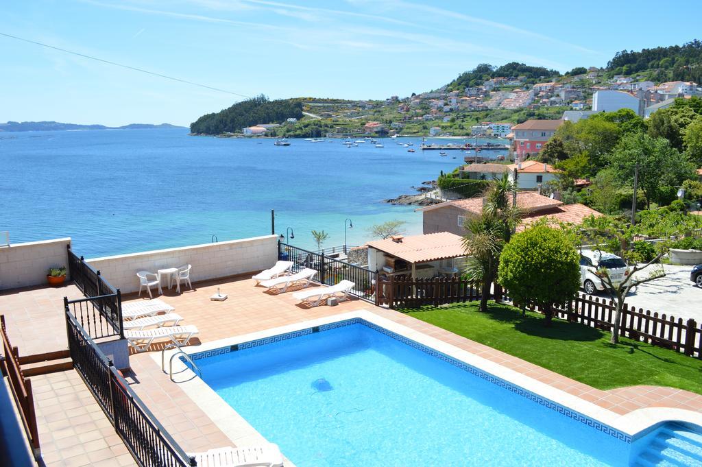 Apartamentos Sinas Playa Raxo Exteriör bild